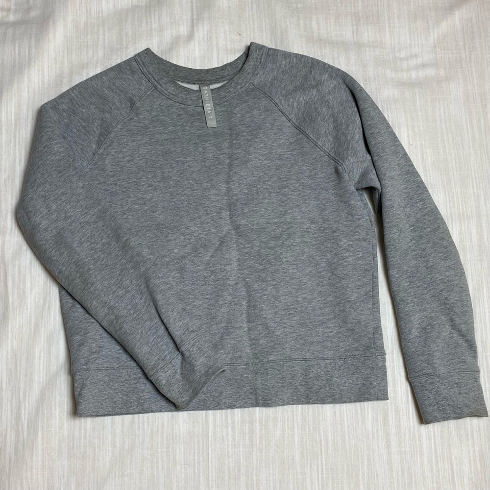 [Athleta] Gray Crewneck Sweatshirt